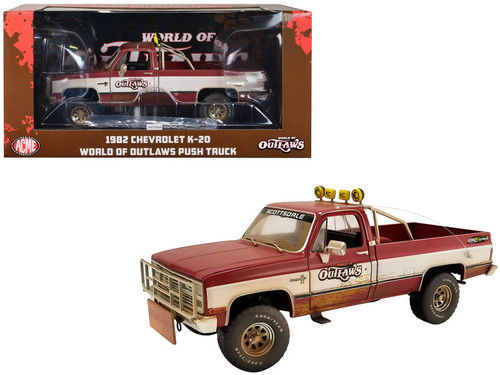その他 V-Rally 4 -Switch 1/18 1982 Chevrolet K-20 World of Outlaws Push Truck Diecast Car