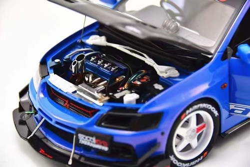 1/18 Super A Mitsubishi Lancer Evo Ix Evo 9 (Blue) Diecast Car Model