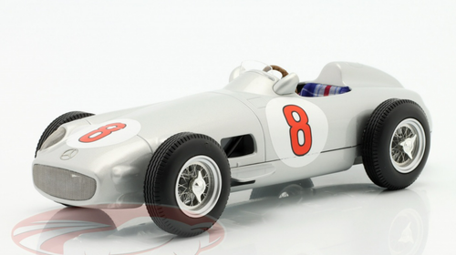 1/18 Werk83 1955 Mercedes-Benz W196 #8 World Champion Formula 1 Juan-Manuel Fangio Car Model