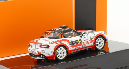 1/43 Spark 2022 Fiat Abarth 124 RGT #49 rally Monte Carlo Martin 