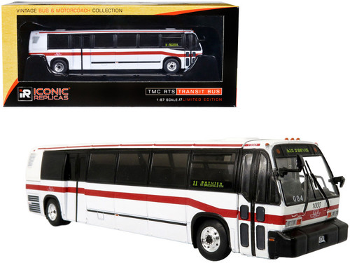 TMC RTS Transit Bus TTC Toronto "11 Bayview To Davisville STN" "Vintage Bus & Motorcoach Collection" 1/87 Diecast Model by Iconic Replicas