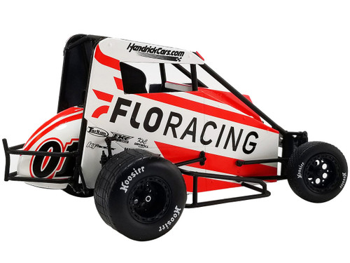 1/18 ACME Midget Sprint Car #01 Kyle Larson "Flo Racing" "USAC BC39 at Indianapolis Motor Speedway" (2022) Diecast Car Model