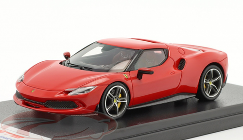 1/43 Looksmart 2022 Ferrari 296 GTB (Corsa Red) Car Model