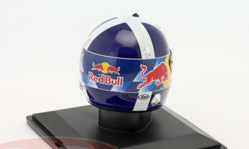 1/5 Spark 2005 David Coulthard #14 Red Bull Formula 1 Helmet Model