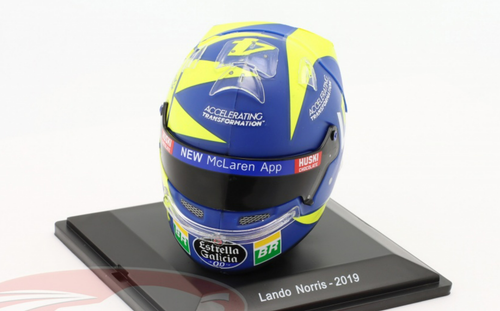 1/5 Spark 2019 Lando Norris #4 McLaren Formula 1 Helmet Model