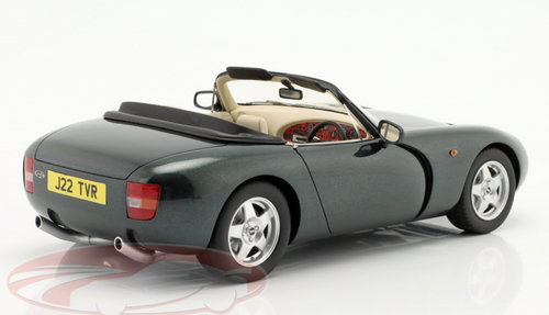 1/18 Cult Scale Models 1991-1993 TVR Griffith Cabriolet (Green Metallic) Car Model