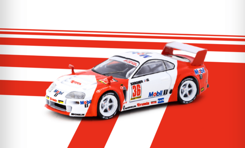  1/64 Tarmac Works Toyota Supra GT BPR Zhuhai 1995 J. J. Lehto / Y. Dalmas