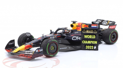 1/18 Minichamps 2022 Formula 1 Max Verstappen Red Bull RB18 #1 Winner Japan GP Car Model