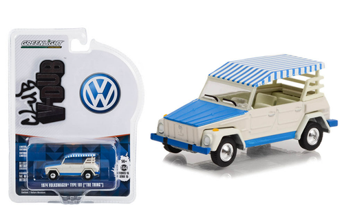1/64 Greenlight 1974 Volkswagen Thing (Type 181) Acapulco Thing Diecast Car Model
