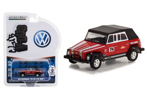 1/64 Greenlight 1974 Volkswagen Thing (Type 181) 74 BAJA Diecast Car Model