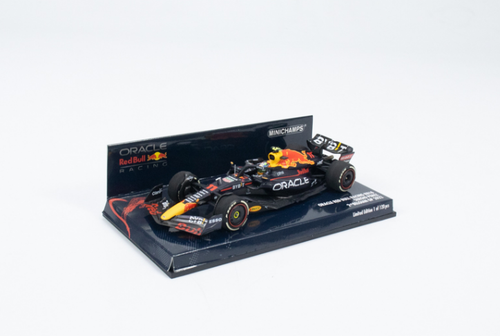 1/43 Minichamps 2022 Formula 1 Sergio Pérez Red Bull RB18 #11 2nd Belgian GP Car Model