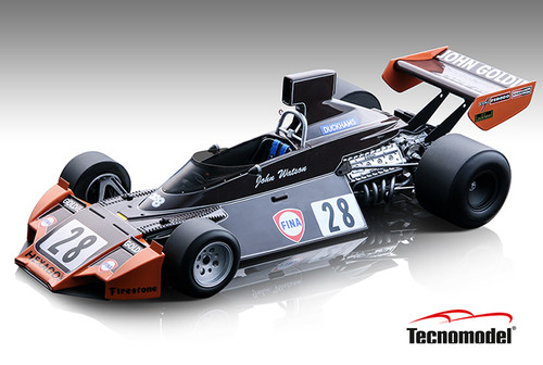 1/18 Tecnomodel 1974 John Watson Brabham BT44 #28 Italian GP Formula 1 Car Model