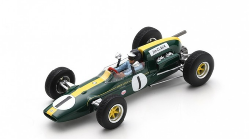 1/43 Spark 1965 Jim Clark Lotus 32B #1 Winner Levin GP Tasman Series Champion Car Model