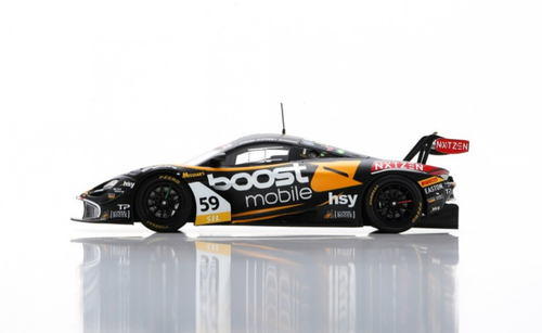 1/43 Spark 2020 McLaren 720S GT3 #59 8th 12h Bathurst 59Racing Dominic Foley, Fraser Ross, Martin Kodric Car Model