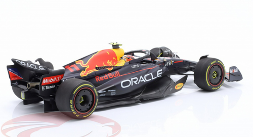 1/18 Minichamps 2022 Formula 1 Sergio Pérez Red Bull RB18 #11 Winner Singapore GP Car Model