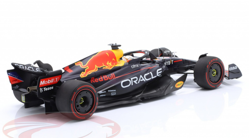 1/18 Minichamps 2022 Formula 1 Max Verstappen Red Bull RB18 #1 Winner Belgium GP Formula 1 World Champion Car Model