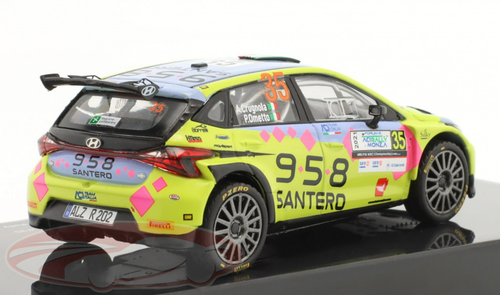 Modèle réduit Hyundai I20 R5, No.23, Rally Monte Carlo