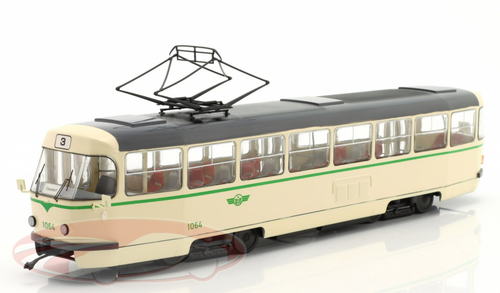 1/43 Premium Classixxs Tatra T4D Tram Magdeburg Beige Model