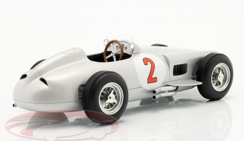 1/18 Werk83 1955 Formula 1 Juan-Manuel Fangio Mercedes-Benz W196 #2 Monaco GP Car Model