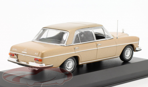 1/43 Minichamps 1968 Mercedes-Benz 300 SEL 6.3 (W109) (Gold Metallic) Car Model
