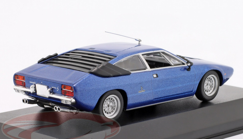 1/43 Minichamps 1974 Lamborghini Urraco (Blue Metallic) Car Model