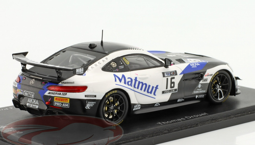 1/43 Spark 2021 Mercedes-AMG GT4 #16 Winner France FFSA G4 Pro-AM AKKA-ASP Thomas Drouet Car Model