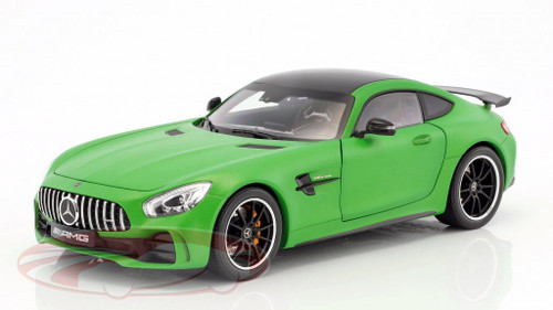 1/18 Dealer Edition 2017 Mercedes-Benz MB Mercedes AMG GTR (Green Hell Magno) Diecast Car Model