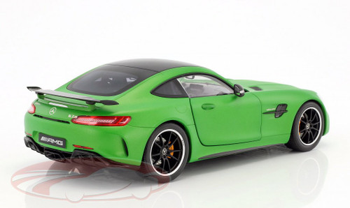 1/18 Dealer Edition 2017 Mercedes-Benz MB Mercedes AMG GTR (Green Hell Magno) Diecast Car Model