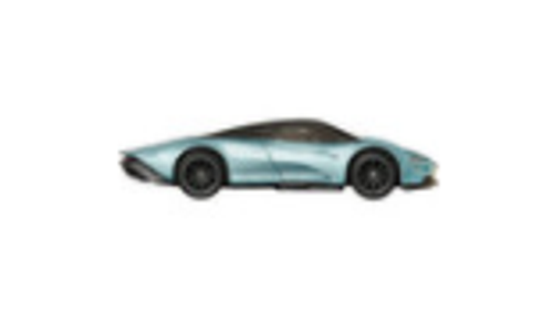 McLaren Speedtail Blue Metallic with Black Top "Exotic Envy" Series Diecast Model Car by Hot Wheels
