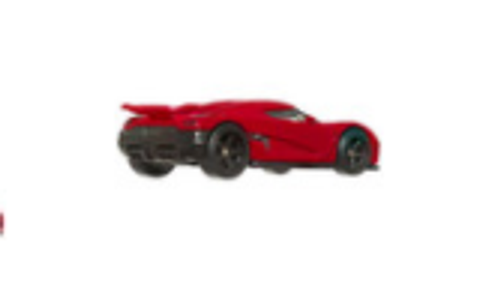 Koenigsegg Agera R Red "Exotic Envy" Series Diecast Model Car by Hot Wheels