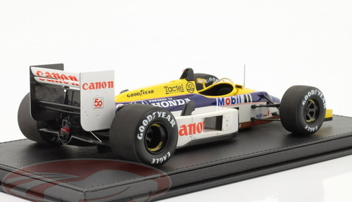 Miniature Spark F1 Williams FW11B N°5 – Nigel Mansell, Vainqueur Angleterre 1987 – 1/18