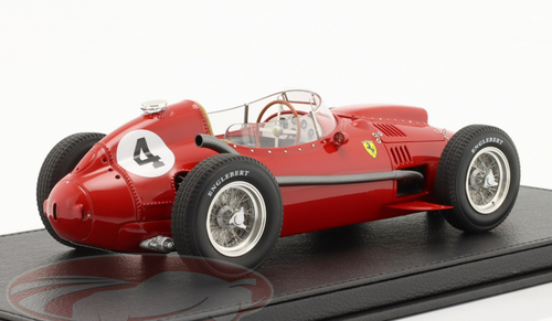 1/18 GP Replicas 1958 Formula 1 Scuderia Ferrari Mike Hawthorn Ferrari 246 #4 Winner France GP World Champion Car Model