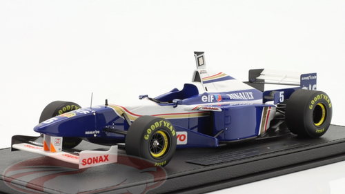 1/18 GP Replicas 1996 Formula 1 Damon Hill Williams FW18 #5 winner Canada GP World Champion Car Model