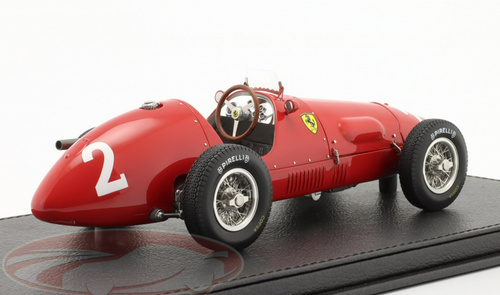 1/18 GP Replicas 1953 Formula 1 Giuseppe "Nino" Farina Ferrari 500F2 #2 Winner German GP Car Model