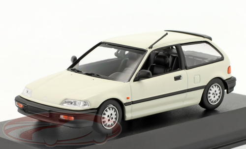 1/43 Minichamps 1990 Honda Civic (White) Car Model