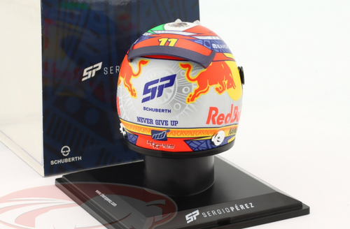 1/4 Schuberth 2022 Formula 1 Sergio Perez Red Bull Racing #11 Helmet Model