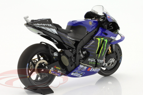 1/12 Minichamps 2021 Maverick Vinales Yamaha YZR-M1 #12 MotoGP Model