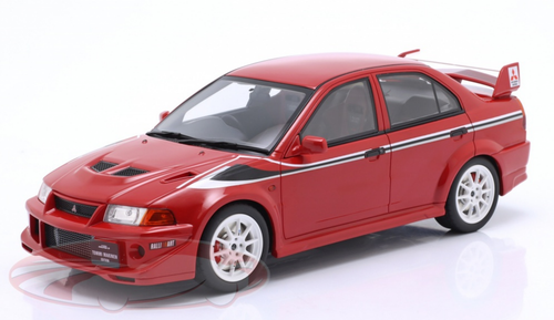 1/18 POPRACE Mitsubishi Evolution VI EVO VI Tommi Makinen Edition (Black)  Resin Car Model - LIVECARMODEL.com