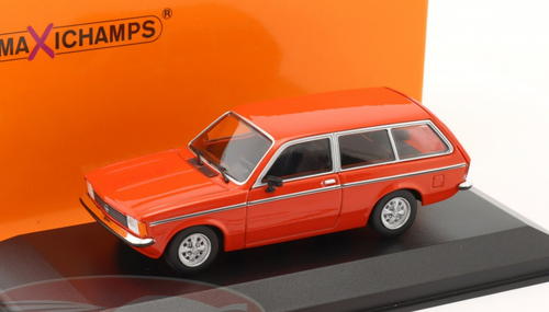 Taiko buik Attent prototype 1/43 Minichamps 1978 Opel Kadett C Caravan (Orange Red) Car Model -  LIVECARMODEL.com