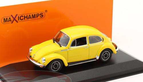 1/43 Minichamps 1974 Volkswagen VW Beetle 1303 (Yellow) Car Model