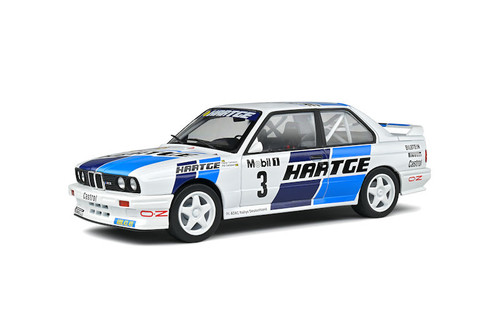 1/18 Solido 1990 BMW M3 (E30) #3 5th ADAC Rallye Germany Ingvar Carlsson, Per Carlsson Diecast Car Model