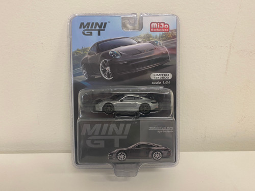 CHASE CAR 1/64 Mini GT Porsche 911 (992) GT3 Touring (Gentian Blue