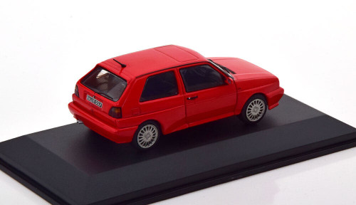 1/43 Solido Volkswagen VW Golf rally G60 Syncro (Tornado Red) Diecast Car Model