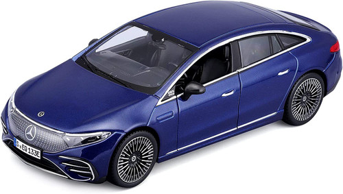 1/24 Maisto 2022 Mercedes-EQ EQS (Blue) Diecast Car Model