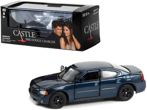 Figurine Greenlight 1/43 Castle - Dodge 2006 Détective Kate Beckett édition Limitée