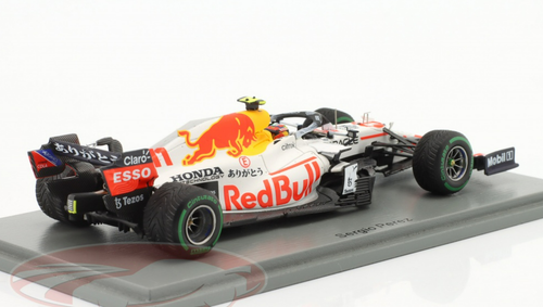 1/43 Spark 2021 Formula 1 Sergio Perez Bull Racing RB16B #11 3rd Turkish GP Car Model