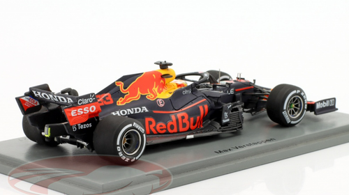 1/43 Spark 2021 Formula 1 Max Verstappen Red Bull RB16B #33 Winner Monaco GP World Champion Car Model