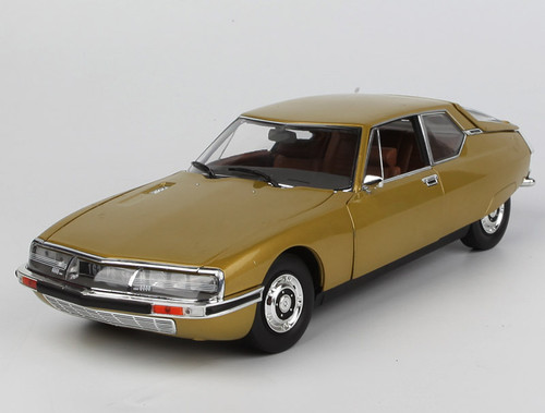 1/18 Norev 1971 Citroen SM (Golden Leaf) Diecast Car Model