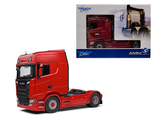 1/24 Solido 2021 Scania S580 Highline Tractor Unit (Red) Diecast Car Model