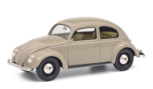 1/18 Schuco 1948-1953 Volkswagen VW Pretzel Beetle (Beige) Car Model